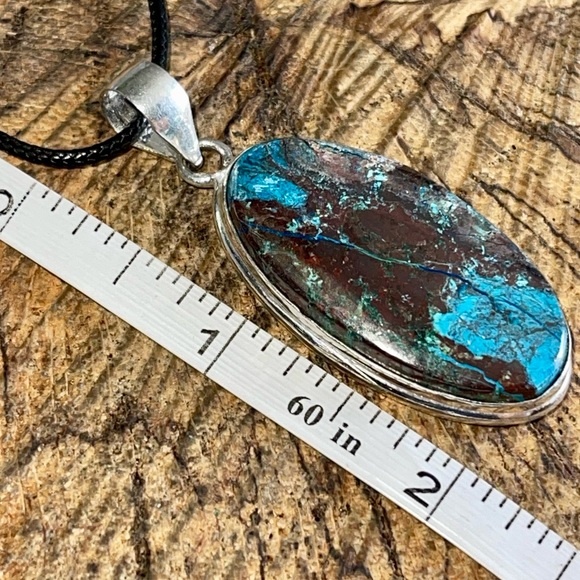 “Strengthening Stone” Turquoise Pendant 2” - Picture 16 of 17